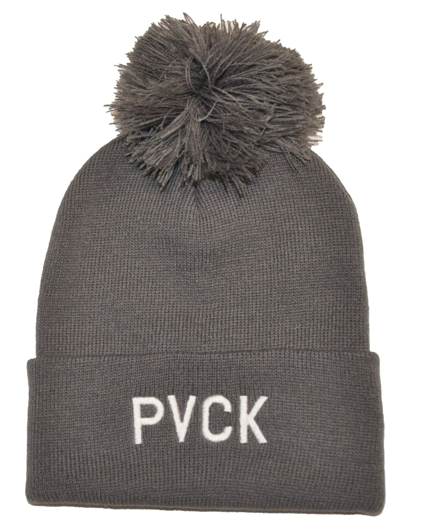 PVCK Cuff Knit with Pom