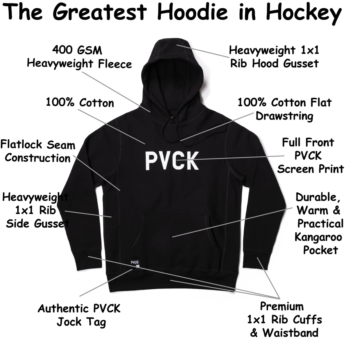 PVCK Authentics Pullover Hoodie