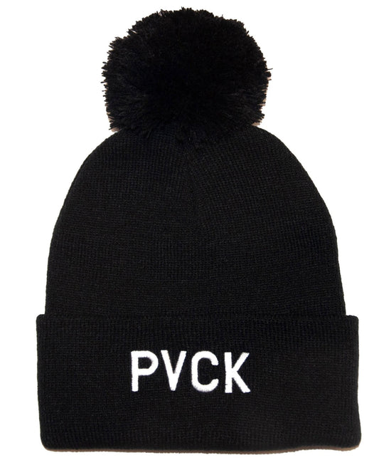 PVCK Cuff Knit with Pom