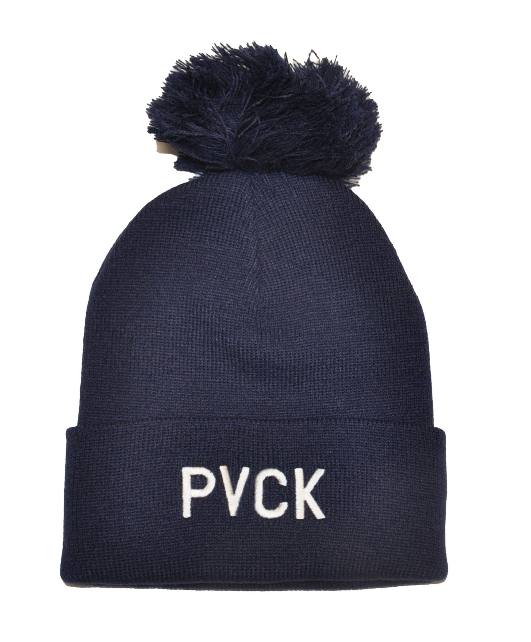 PVCK Cuff Knit with Pom