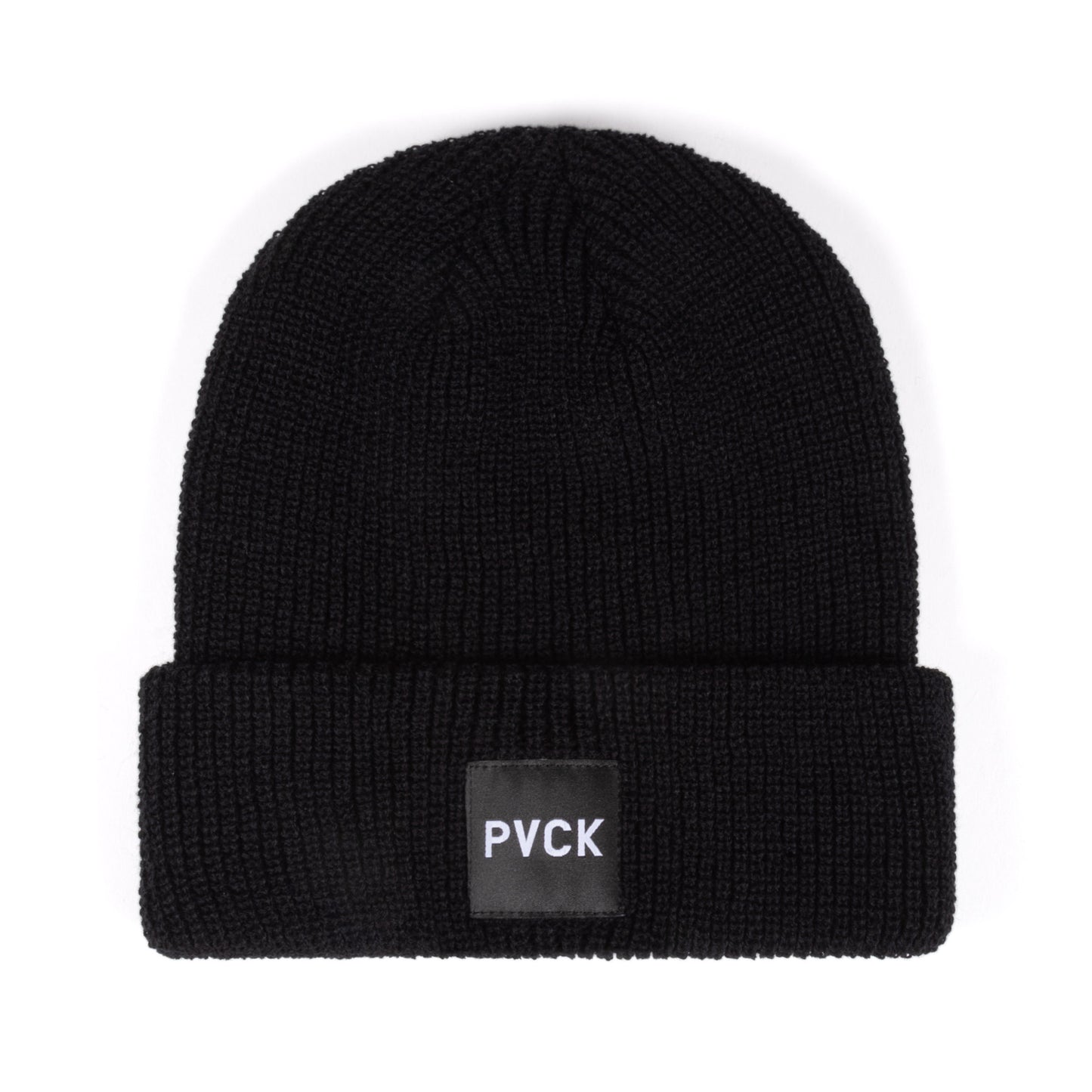 PVCK Cuff Knit Beanie