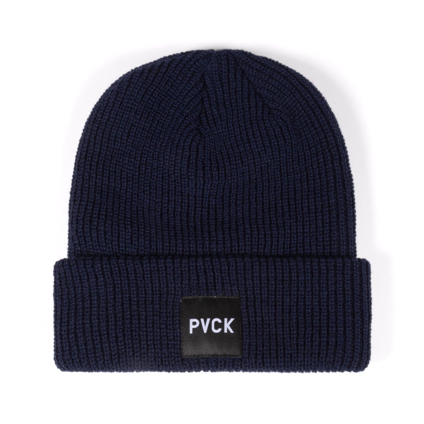 PVCK Cuff Knit Beanie